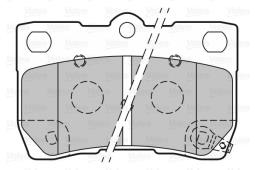 KLOCKI HAM.LEXUS IS 250 2.5 PETROL/FUEL 9/2005--8/2008 VAL301888