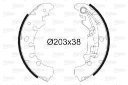 SZCZĘKI HAM.                            OPEL CORSA 1,2 11- VAL564076