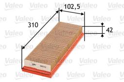 FILTR POW.RENAULT CLIO,ESPACE,KANGOO 1,9DTI 00-,LAGUNA,MEGANE 1,9DTI/DCI 99- VAL585002