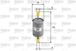 FILTR PALIWA ALFA BENZ. 1,6-2,0 16V 97-/156/ VAL587046