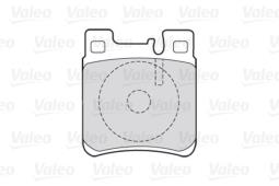 KLOCKI HAM.                             DB W124 184-93 VAL301617