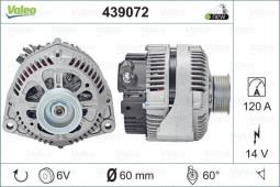 ALTERNATOR                              PEUGEOT 406 1,8 99-04 VAL439072