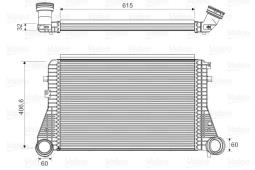 INTERCOOLER AUDI A3 2003- VALEO VAL818795