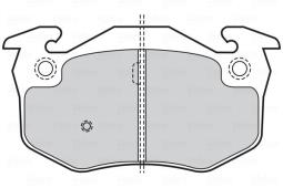 KLOCKI HAM.                             RENAULT R19 92-95 VAL301158