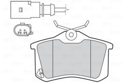 KLOCKI HAM.                             FORD MONDEO 00-03 VAL301681