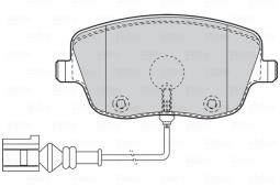 KLOCKI HAM.                             SKODA FABIA 99-04 VAL301720