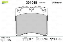 KLOCKI HAM.                             VW TRANSPORTER 2,5 96-03 VAL301048