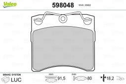 KLOCKI HAM./PRZ/ VW T4 15 /WENT./ VAL598048