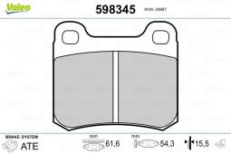 KLOCKI HAM. /VALEO/ VAL598345
