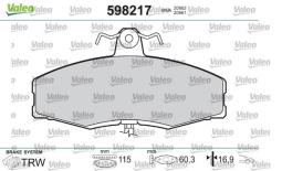 KLOCKI HAM. /VALEO/ VAL598217
