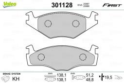 KLOCKI HAM.VW JETTA 1.8 PETROL/FUEL 8/1 987--10/1987 VAL301128