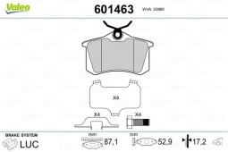 KLOCKI HAM.AUDI A1 VAL601463
