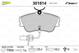 KLOCKI HAM.                             VW T4 90-03 VAL301814