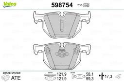 KLOCKI HAM. /VALEO/ VAL598754