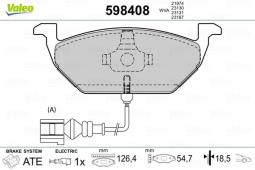 KLOCKI HAM./PRZ/ VW GOLF IV /+CZUJNIK/ VAL598408
