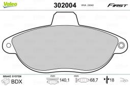 KLOCKI HAM.CITROEN JUMPY, FIAT SCUDO VAL302004