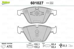 KLOCKI HAM./PRZ/ BMW 3 /E90/ 07- VALEO VAL601027