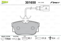 KLOCKI HAM.                             VW T4 98-03 VAL301650