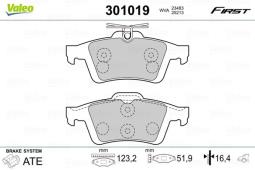 KLOCKI HAM./TYŁ/ FORD FOCUS 02- VALEO VAL301019