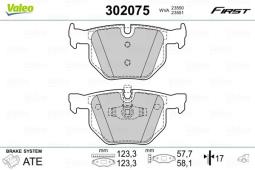 KLOCKI HAM.BMW 325I 05-11 VAL302075