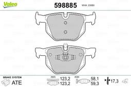 KLOCKI HAM. /VALEO/ VAL598885