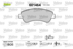 KLOCKI HAM.CITROEN C3 VAL601464