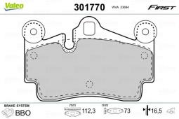 KLOCKI HAM.                             AUDI Q7 06- VAL301770