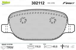 KLOCKI HAM.ALFA ROMEO 159, BRERA, SPIDER VAL302112