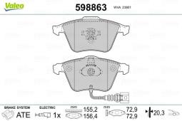 KLOCKI HAM./PRZ/ VW 1,6FSI-2,0TFSI 05- VAL598863