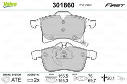 KLOCKI HAM.                             OPEL CORSA C 03-06 VAL301860