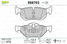 KLOCKI HAM. /VALEO/ VAL598703