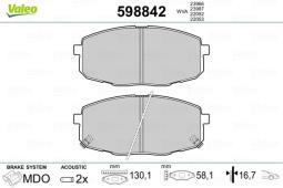 KLOCKI HAM. /VALEO/ VAL598842