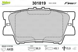 KLOCKI HAM./TYŁ/ TOYOTA RAV-4 06- VAL301819