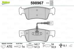 KLOCKI HAM. /VALEO/ VAL598967