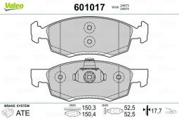 KLOCKI HAM./PRZ/ DACIA LOGAN 1,5DCI 07- VAL601017