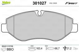 KLOCKI HAM.IVECO DAILY III VALEO VAL301027