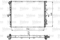 CHŁODNICA VW TOUAREG 3,0-6,0 03-/PORSCHECAYENNE/ VALEO VAL734740