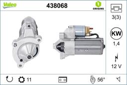 ROZRUSZNIK CITROEN BX 1.6, 1.6 I        /TOWAR DOSTĘPNY DO 14 DNI/ VALEO VAL438068