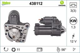 ROZRUSZNIK RENAULT MÉGANE CLASSIC PHASE /TOWAR DOSTĘPNY DO 14 DNI/ VALEO VAL438112