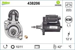 ROZRUSZNIK AUDI A3 (96>2000) 1.8 I 20V, /TOWAR DOSTĘPNY DO 14 DNI/ VALEO VAL438206