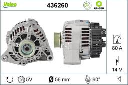 ALTERNATOR /VALEO/ VAL436260