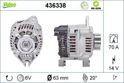 ALTERNATOR /VALEO/ VAL436338