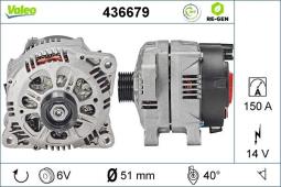 ALTERNATOR /VALEO/ VAL436679