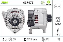 ALTERNATOR /VALEO/ VAL437176