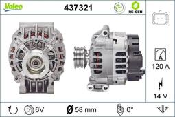 ALTERNATOR /VALEO/ VAL437321