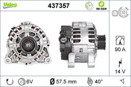 ALTERNATOR /VALEO/ VAL437357