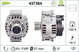 ALTERNATOR /VALEO/ VAL437364