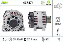ALTERNATOR /VALEO/ VAL437471