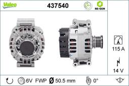 ALTERNATOR /VALEO/ VAL437540