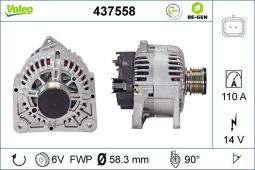 ALTERNATOR /VALEO/ VAL437558
